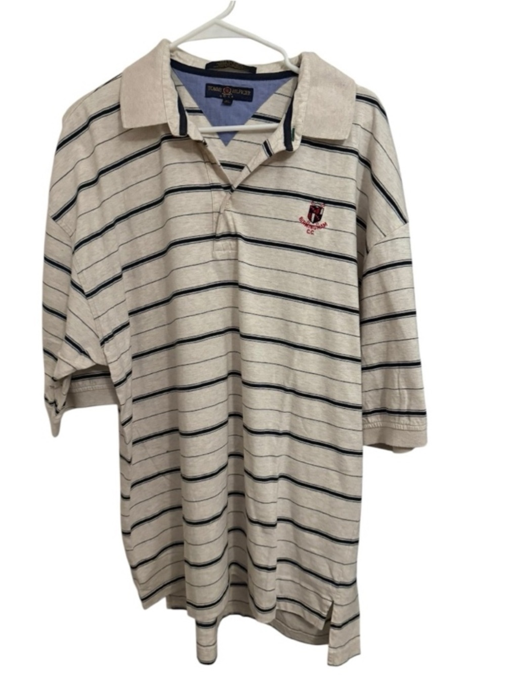 Tommy Hilfiger Vintage Golf Polo Shirt XL Birmingham England Country Club